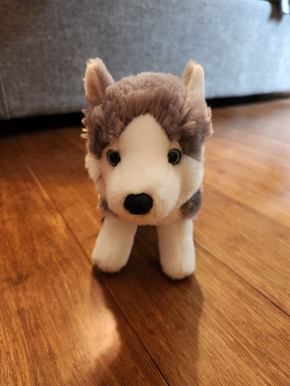 Douglas Nikita Husky Gray Plush Husky Dog Toy 3986 Cuddly Soft Stuffed Animal